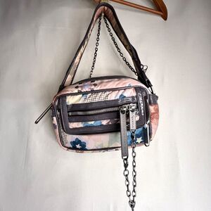 LeSportsac x Stella McCartney Floral Shoulder Bag Y2K Pastel Nylon Purse Unique